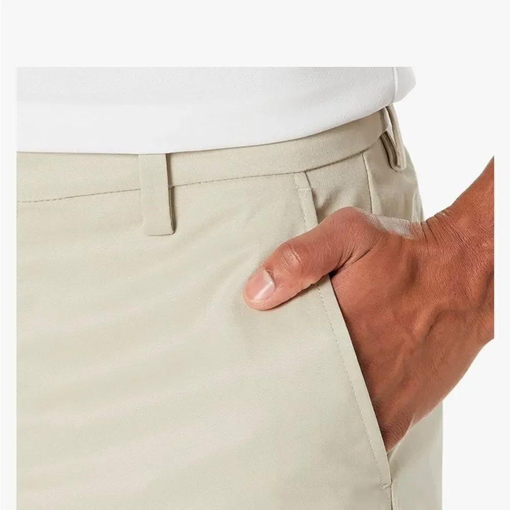 Amazon Essentials Light Khaki Golf Short size 38